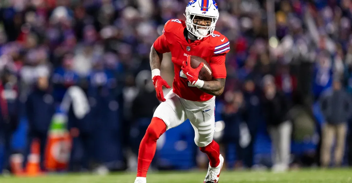 Bills' James Cook signs 4-year, $48M extension to stay in Buffalo