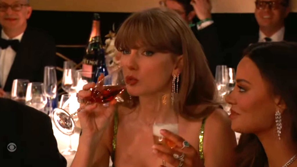 "Taylor Swift's Viral Reaction to Jo Koy's Golden Globes Joke"