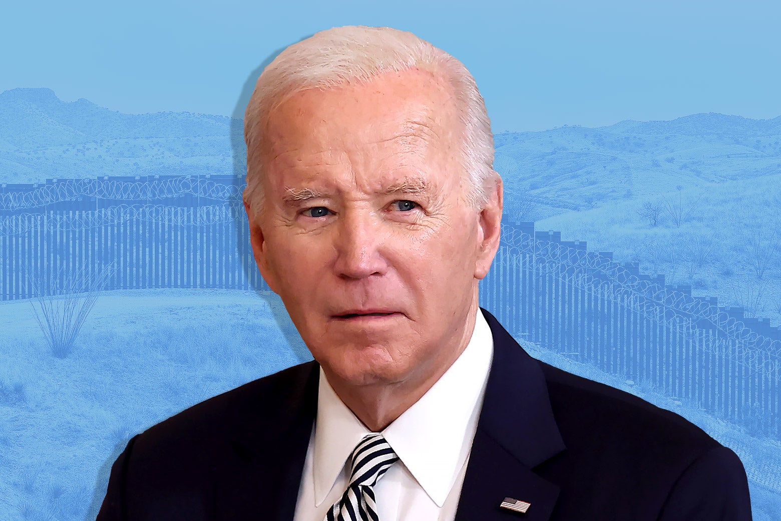 "Senate's Bipartisan Border Bill and Voter Assumptions on Biden's Power to 'Shut Down' the Border"