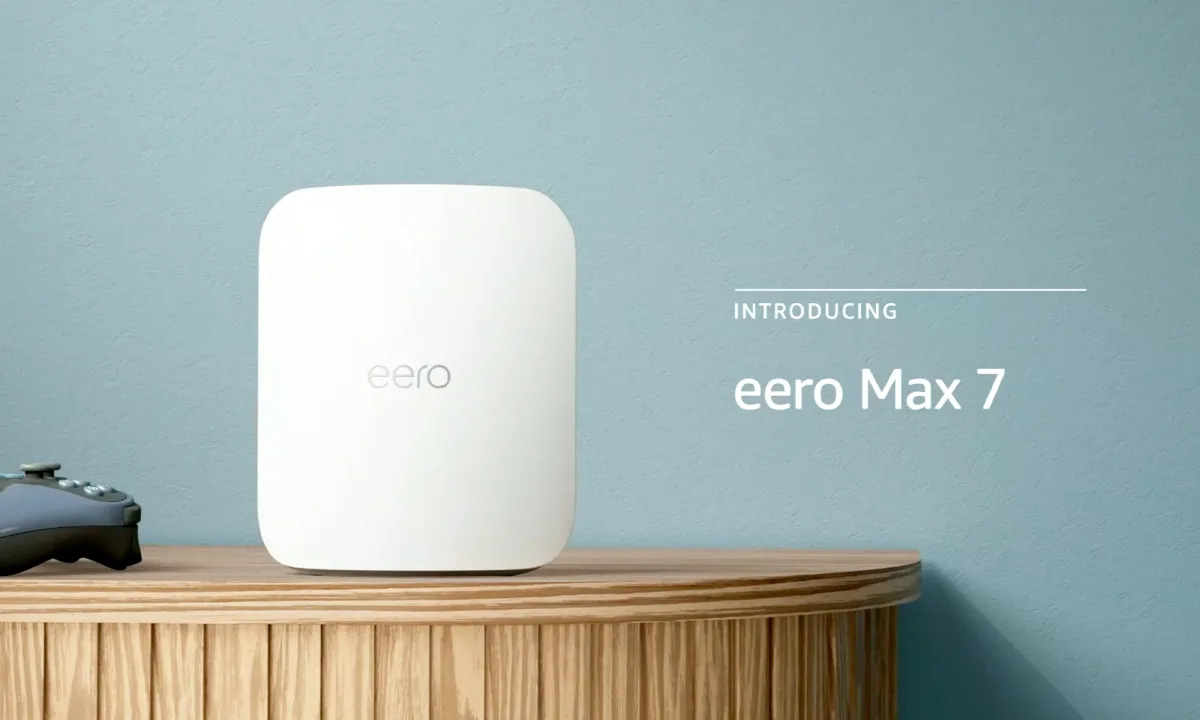 Featured image for Amazon Introduces High-Speed Eero Max 7 Mesh Router with Wi-Fi 7 Support