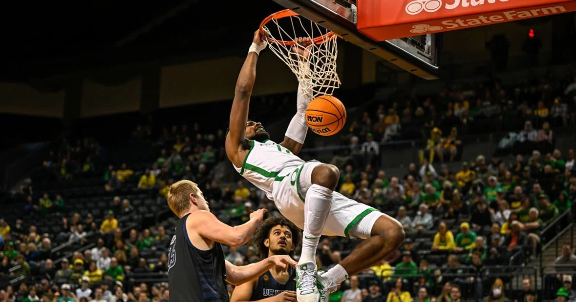 Top-ranked Oregon faces Wisconsin in NIT Quarterfinals.