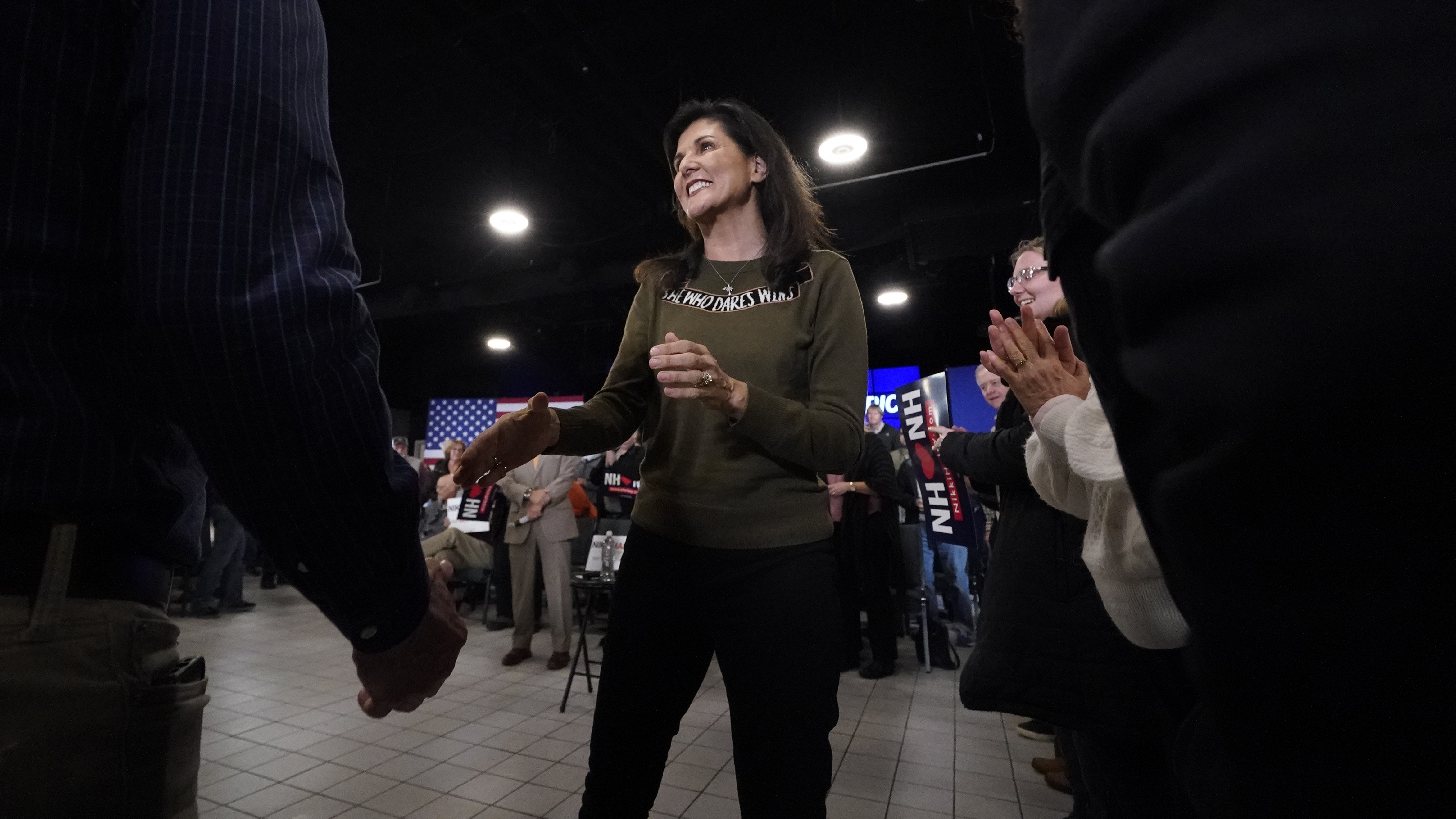 Nikki Haley's Views on Federal Abortion Ban and Family Separation at Border.