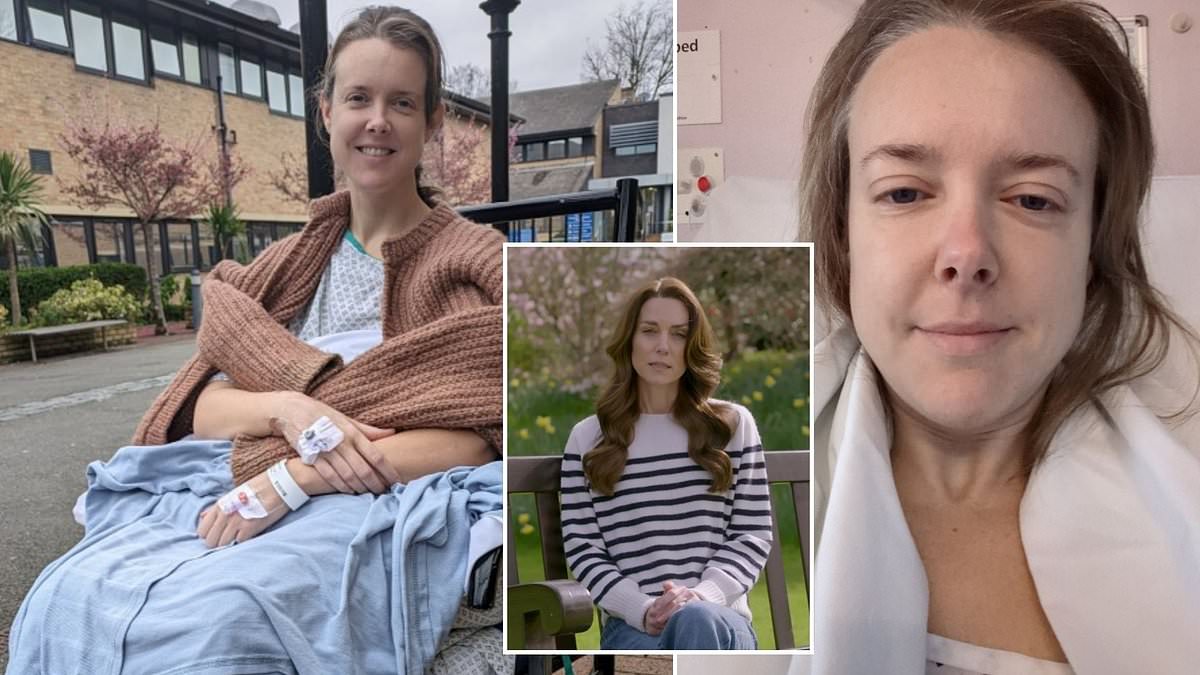 "Uncovering Cancer: A Woman's Experience Mirrors Kate Middleton's Diagnosis"