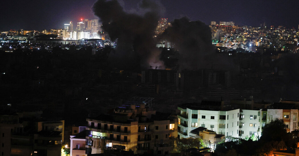 Intense Israeli Strikes Rock Beirut Amid Escalating Conflict with Hezbollah