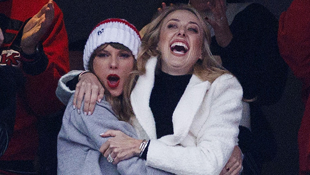 "Brittany Mahomes and Taylor Swift: Courtside BFFs at Playoff Games"