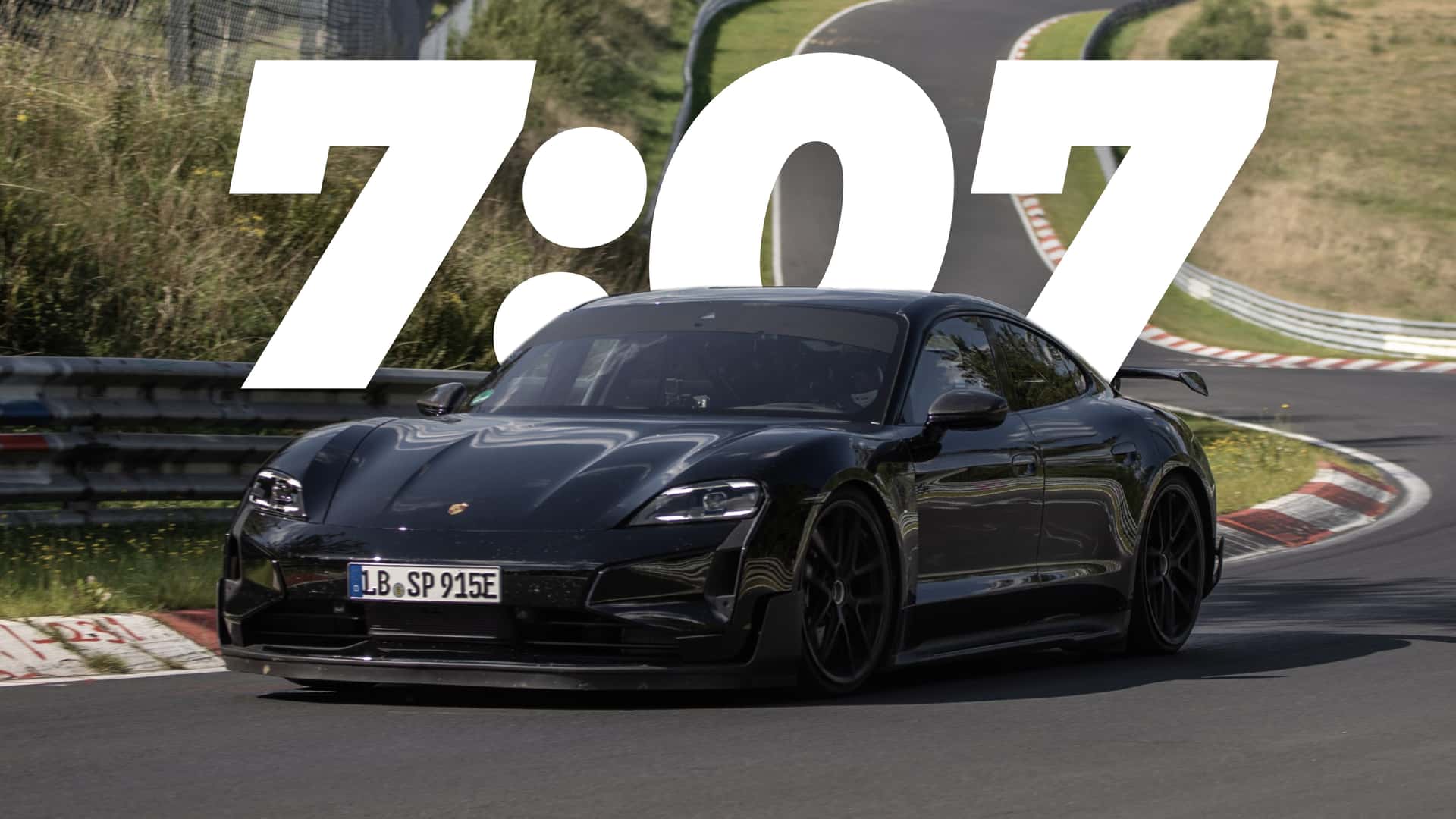 "Porsche Taycan Sets New Nürburgring EV Record, Outpaces Tesla Model S Plaid"