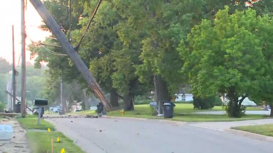Des Moines Driver Causes Chaos with Crash and Power Outage