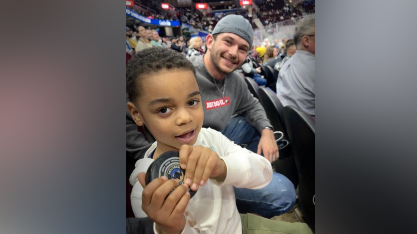 "Heroic Fan Saves 4-Year-Old from Hockey Puck"