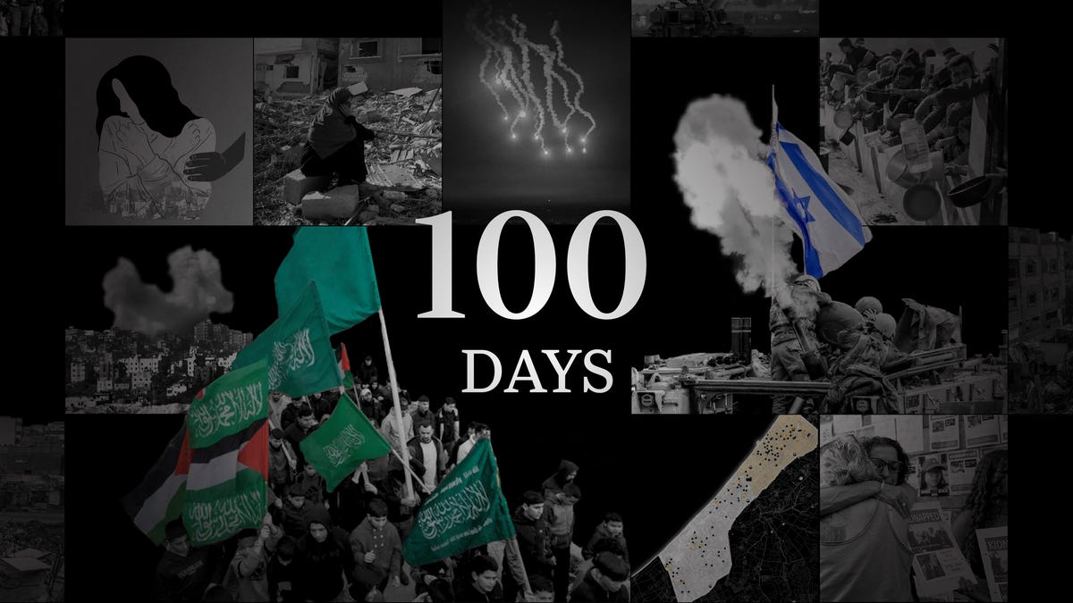 "100 Days of Conflict: Seeking a Political Solution in Israel-Hamas War"