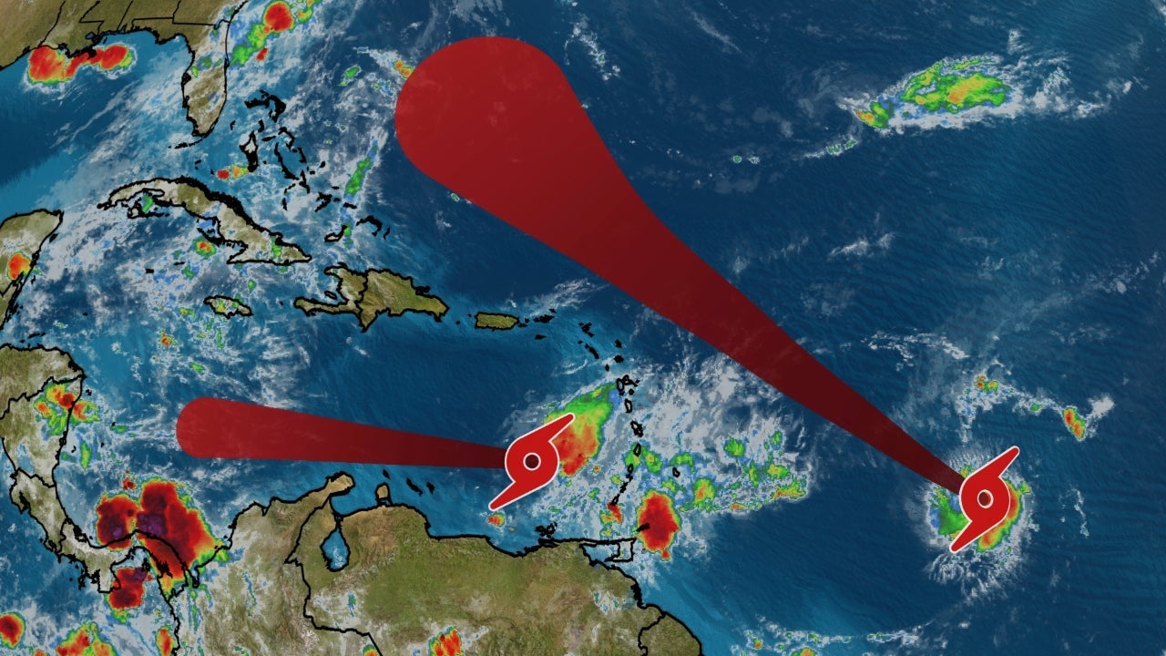 Featured image for June Brings Double Trouble with Tropical Storms Bret and Cindy.