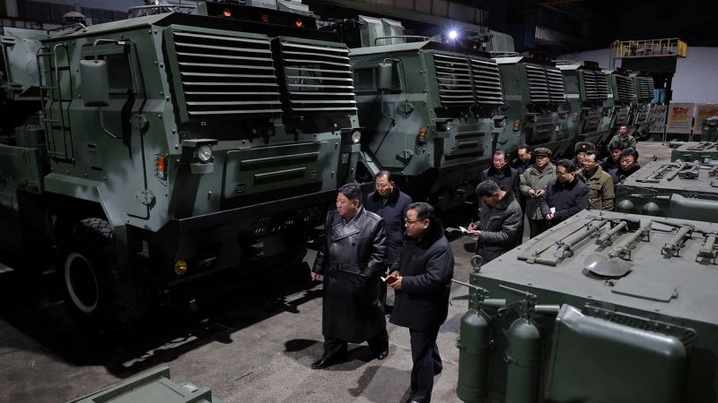 "North Korean Arms Factories at Full Capacity for Russia, South Korea Reports"