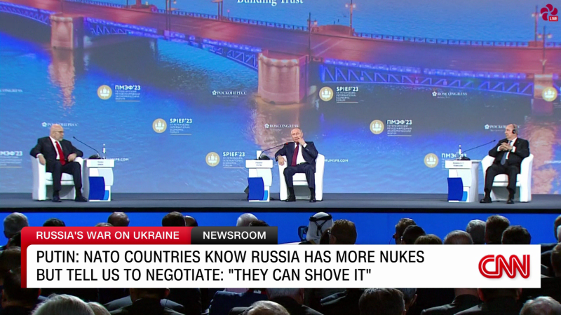 Putin's Nuclear Weapons Standby in Belarus Raises Tensions with the West