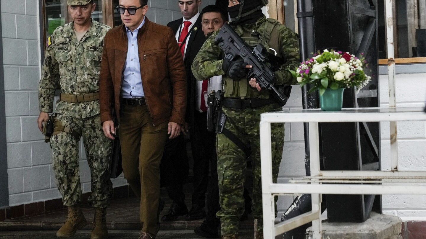 Featured image for "Embassy Raids and Controversial Actions: Ecuador's President Noboa in the Spotlight"