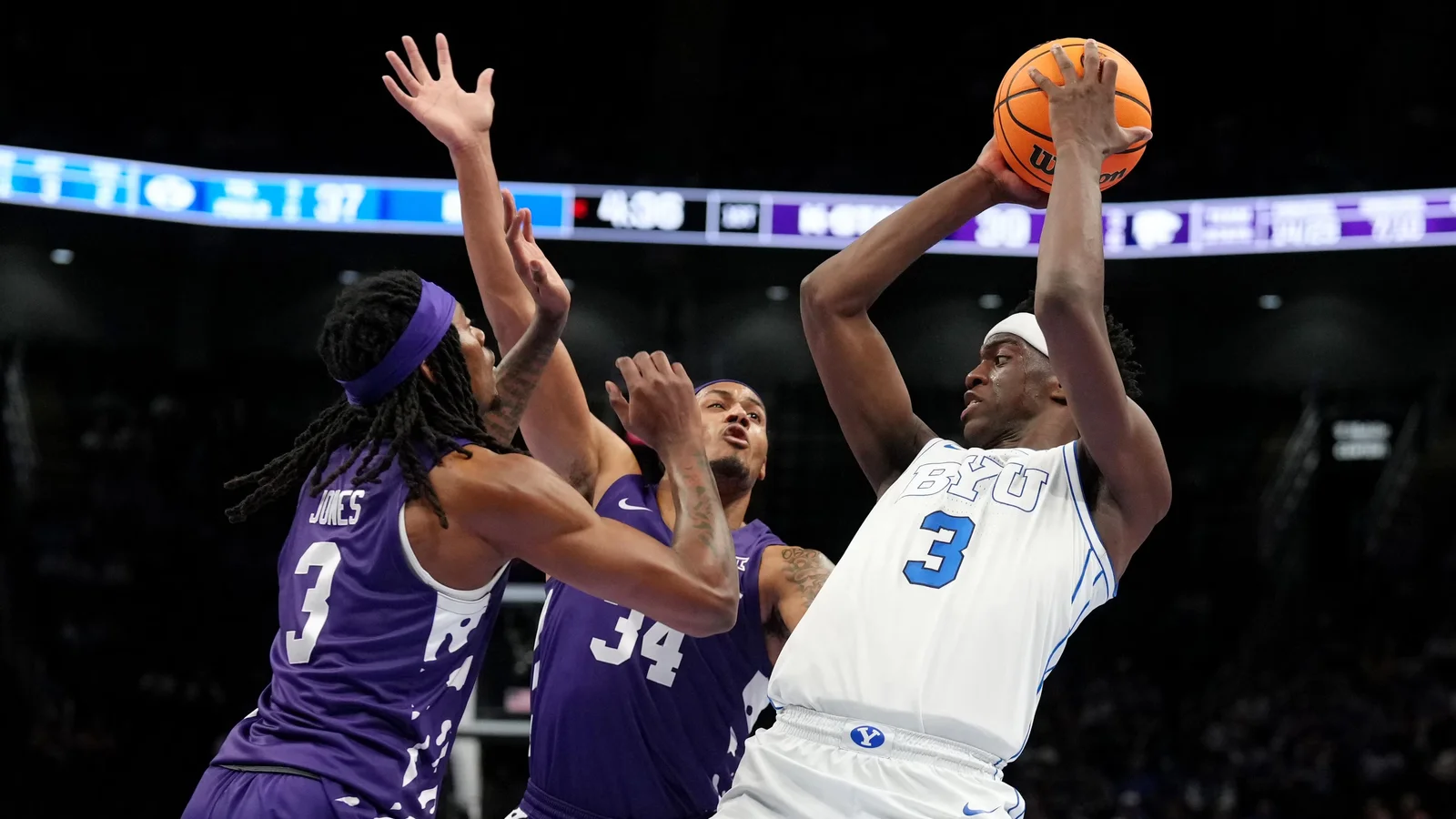 Dybantsa erupts for 40 as BYU tops K-State, sets Big 12 freshman tourney record