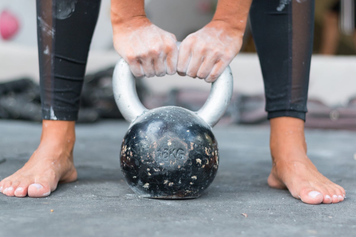 Featured image for "Maximize Climbing Performance with a 20-Minute Kettlebell Workout"