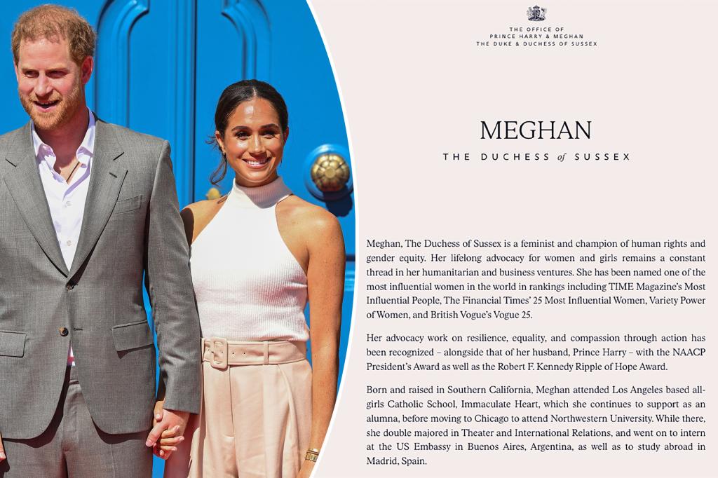 Featured image for "Meghan Markle Addresses Sussex Website Backlash with Rare Portrait and Podcast Deal"