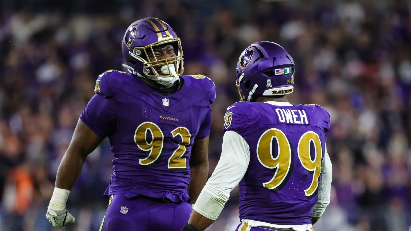 Ravens' Nnamdi Madubuike and Others Placed on Injured Reserve