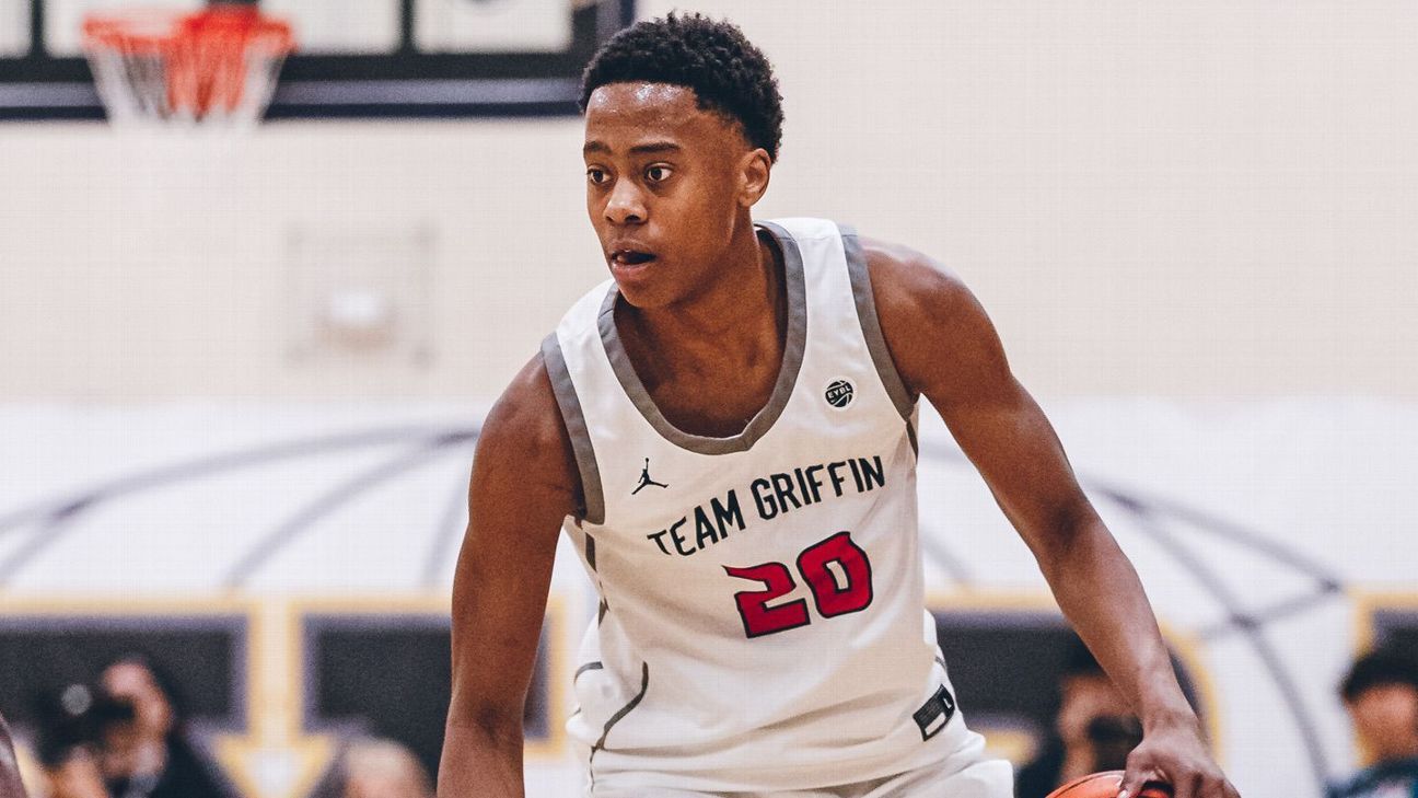 Featured image for "Top recruit Tre Johnson chooses Texas basketball over Baylor, boosts Longhorns' class rankings"