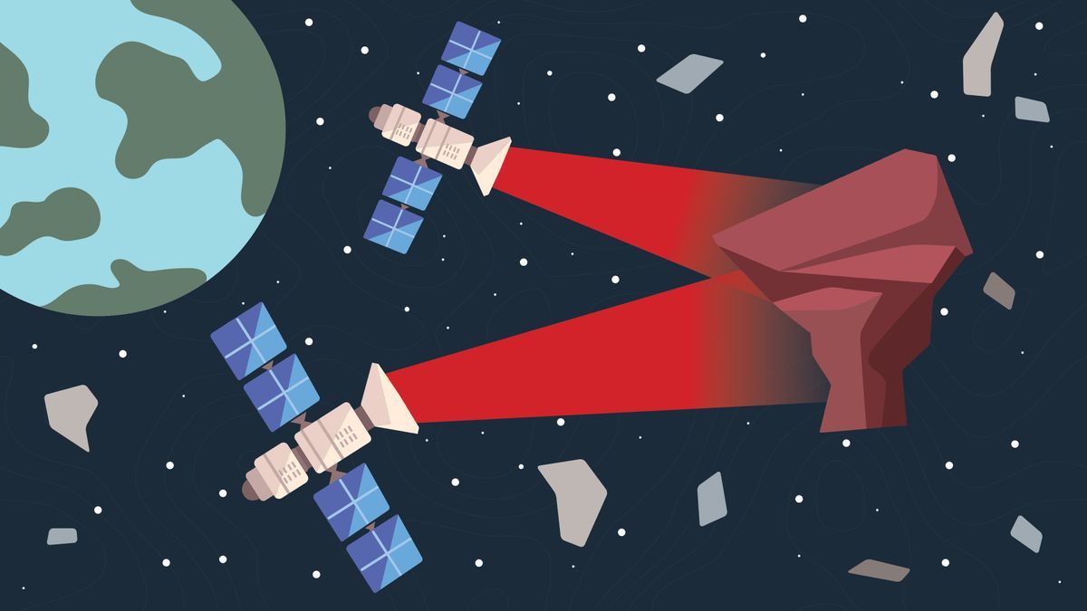 "Revolutionary AI Lasers Clear Path for Space Debris Elimination"