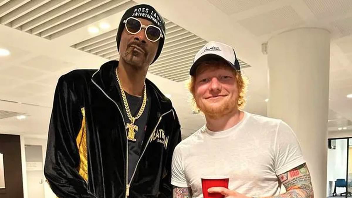 Featured image for Ed Sheeran's Hazy Encounter: Getting Stoned with Snoop Dogg