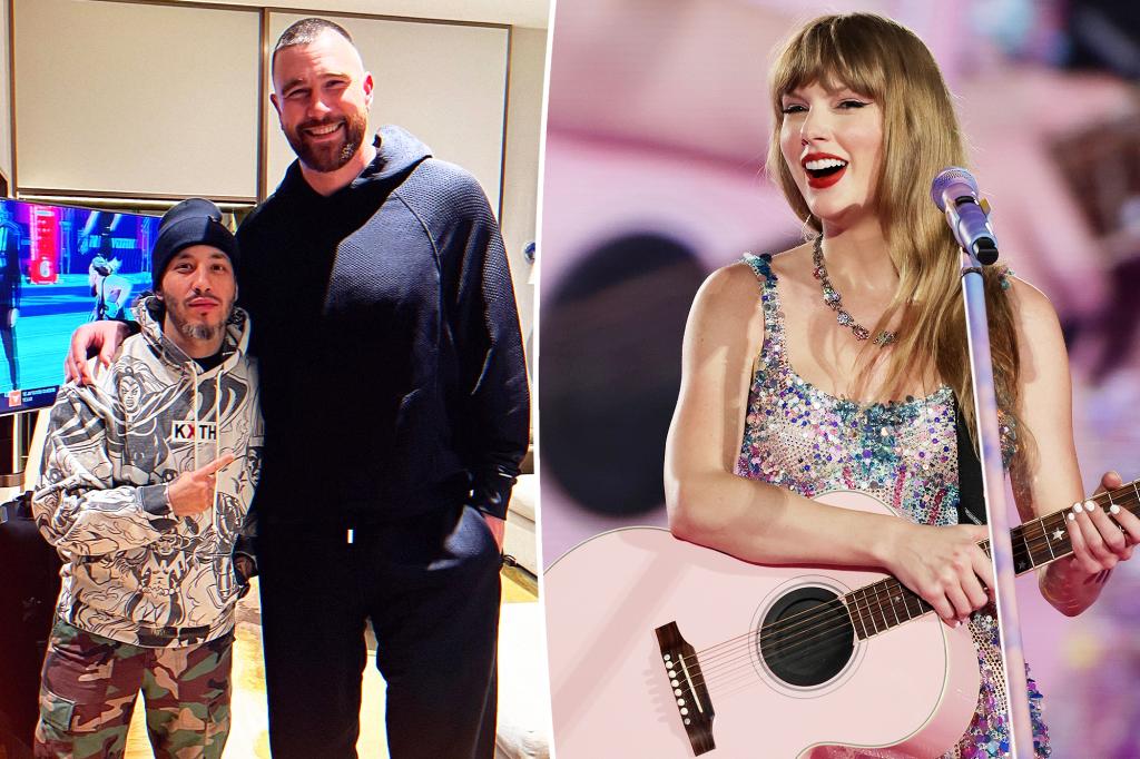 Travis Kelce Visits Philadelphia While Taylor Swift Performs in Singapore