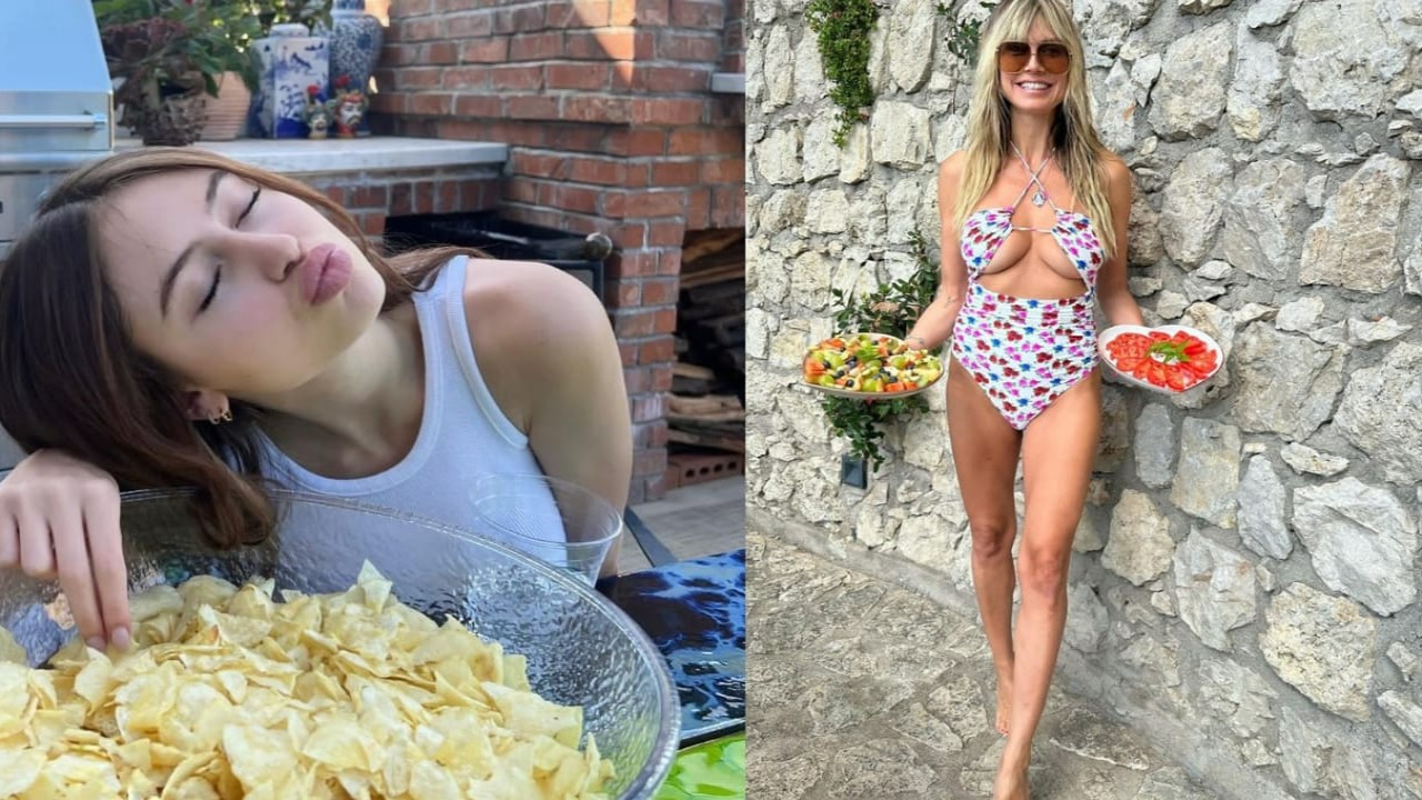 Heidi Klum's Daughter Leni Klum Stuns in Blue Bikini on Father's Yacht