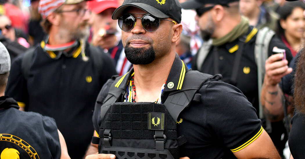 Featured image for "Proud Boys' Former Leader Sentenced in Today's Top News"