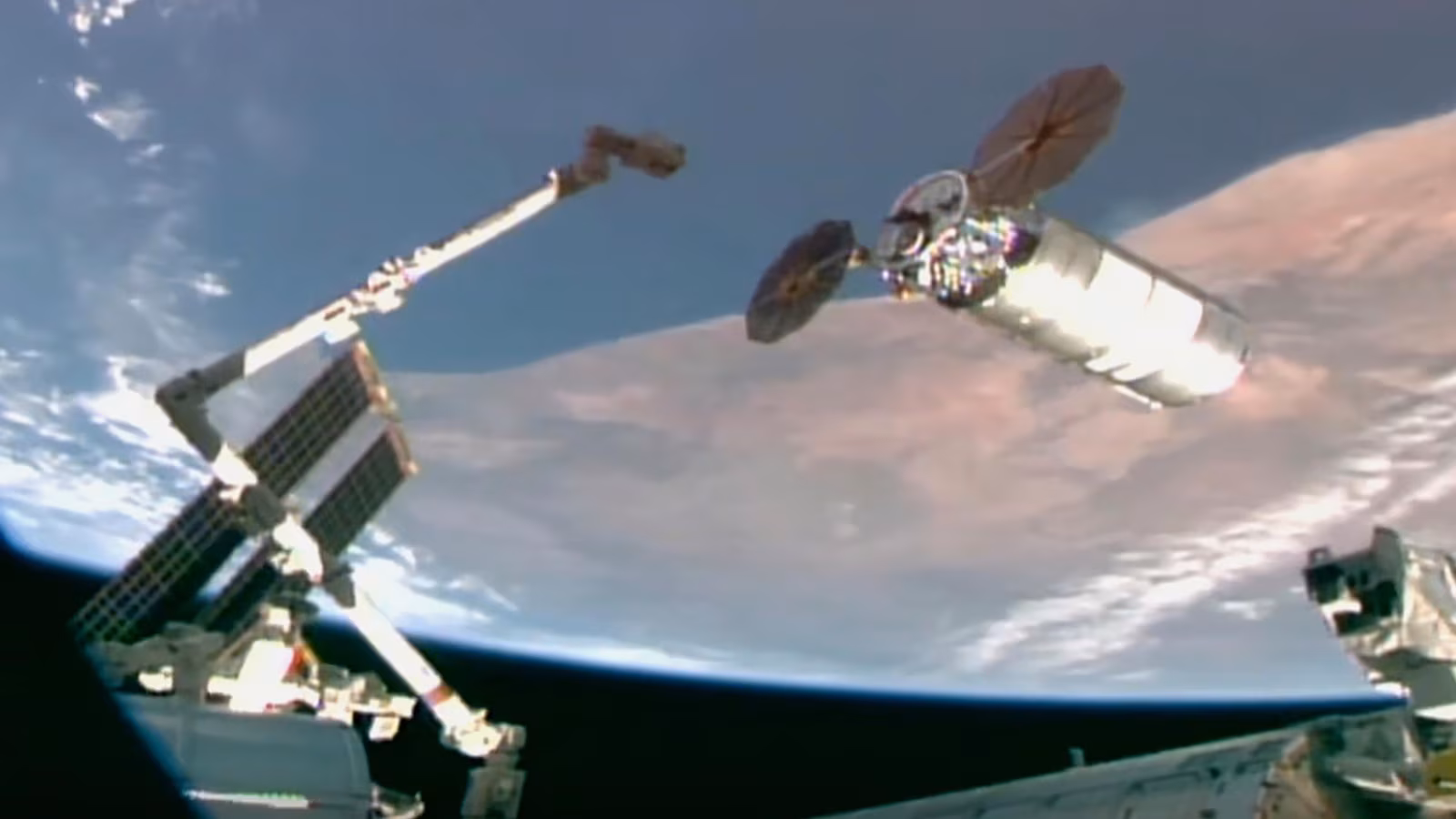 Featured image for Northrop Grumman's Largest Cargo Ship Reaches ISS After Delay and Software Fix