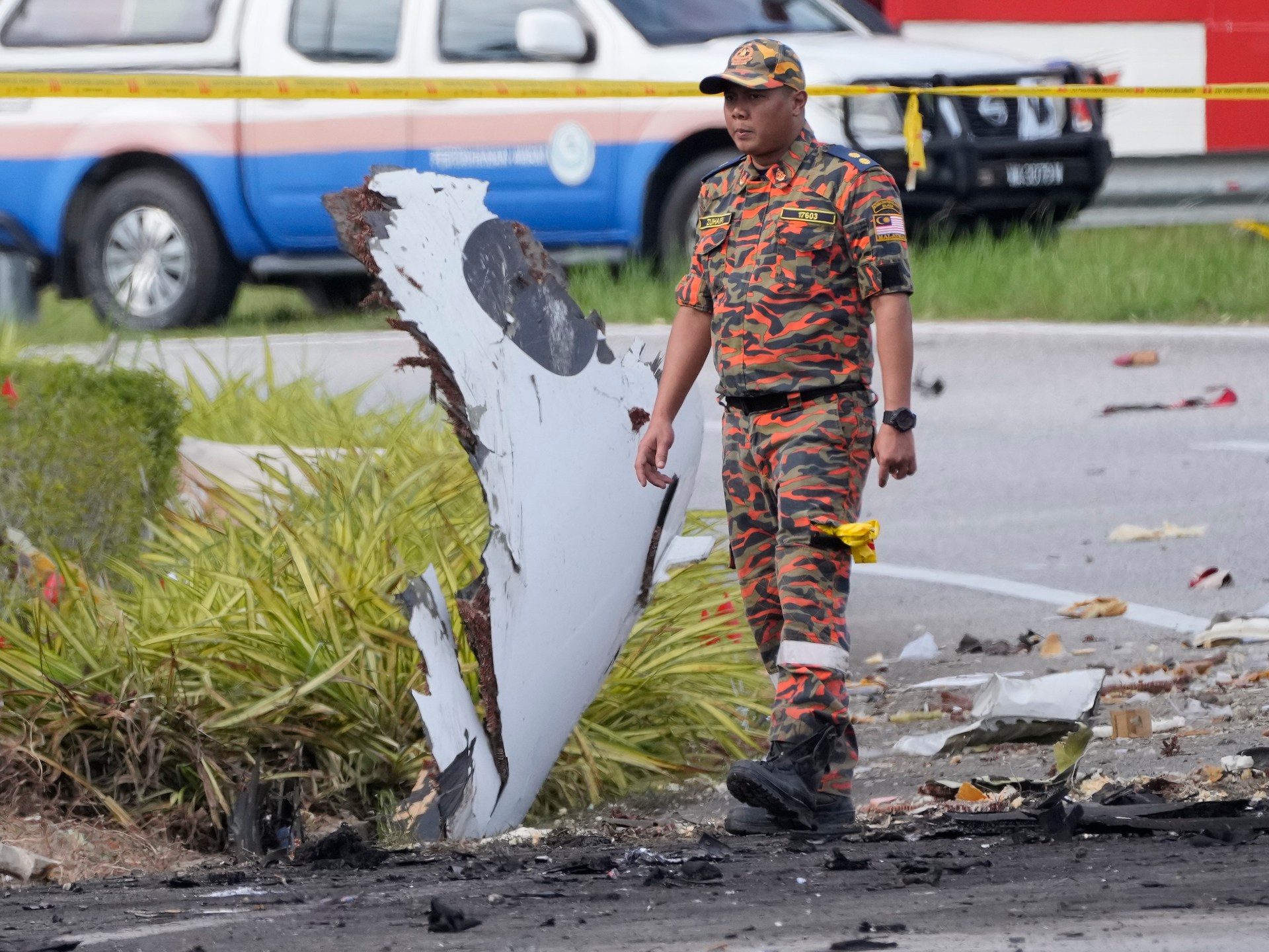 Tragedy Strikes as Private Jet Crashes on Malaysian Highway, Claiming 10 Lives