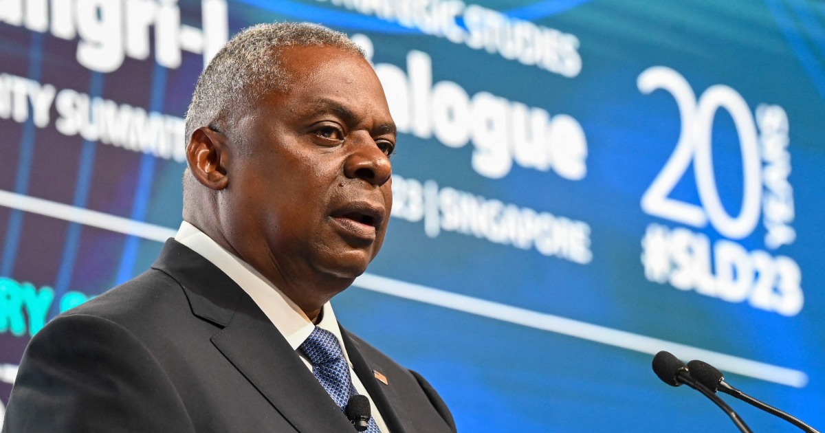 US Defense Secretary Austin warns against China's bullying tactics at security summit.