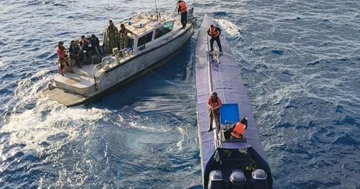 Pacific drug busts: Mexico bags 4 tons from narco-sub as El Salvador records 6.6-ton haul