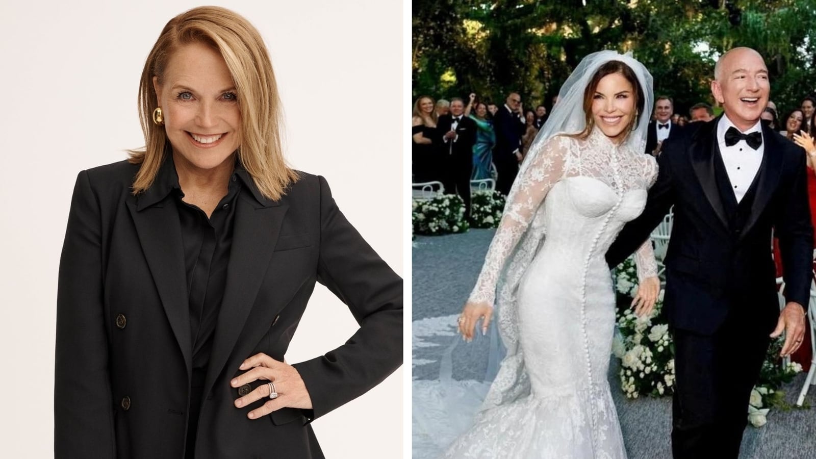 Featured image for Katie Couric Criticizes Lauren Sánchez’s Wedding Style Amid Wedding Celebrations