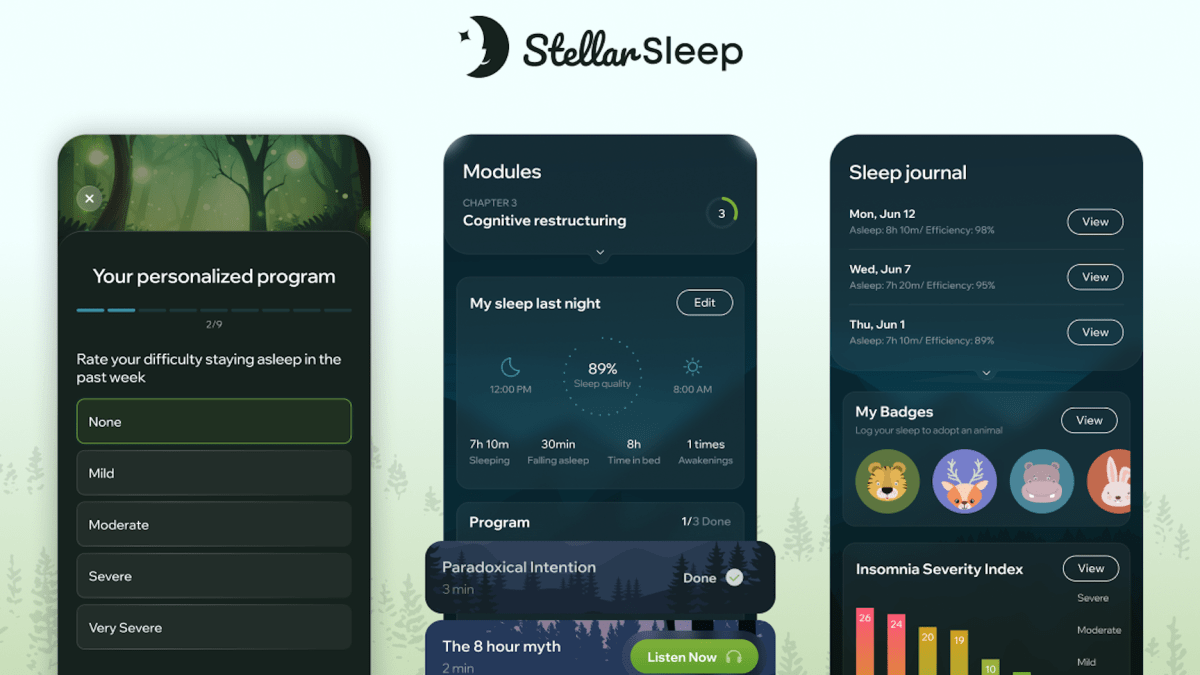 Featured image for "Stellar Sleep App Secures Funding to Tackle Chronic Insomnia"