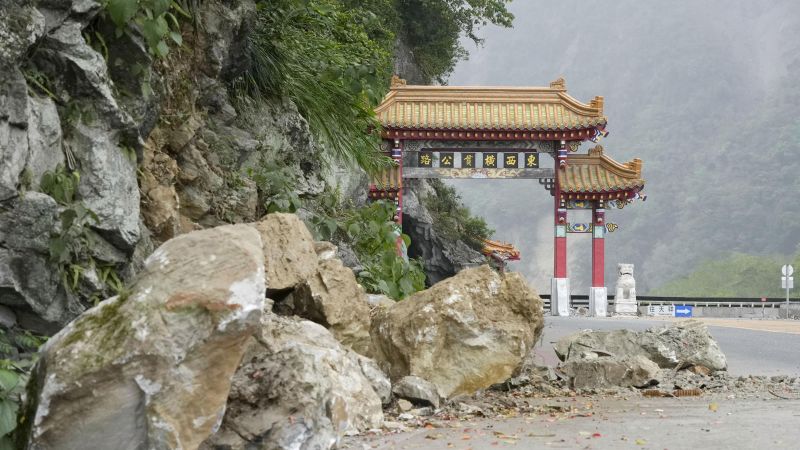 "Taiwan's Earthquake Response: From Taroko National Park Closure to Roger the Playful Dog's Heroics"