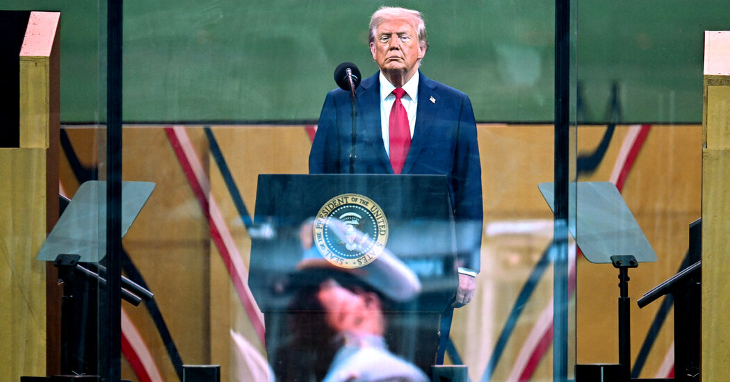 Featured image for Mixed Reactions and Incidents at Trump's Military Parade in Washington