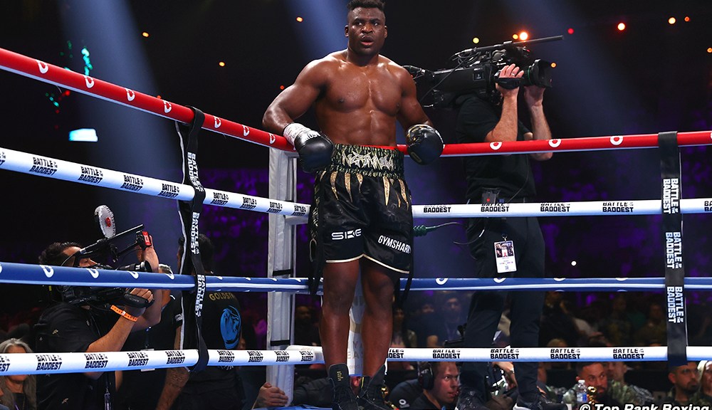 Featured image for "Joshua vs. Ngannou Showdown Set for March with Wilder on Undercard Amid Mixed Reactions"