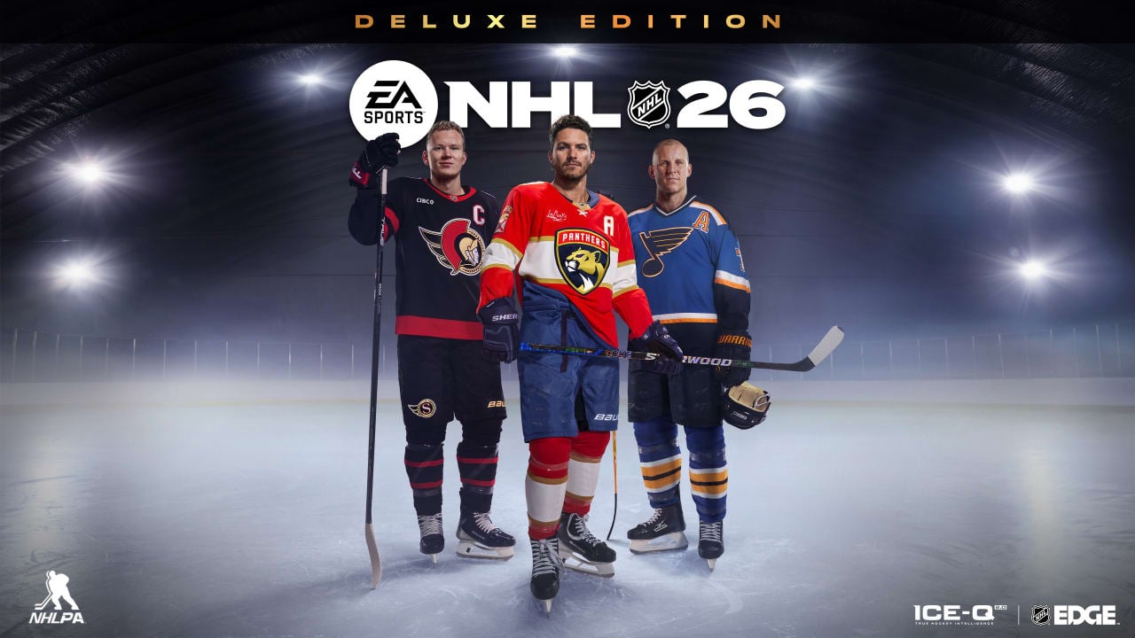 Featured image for NHL 26 Features Tkachuk Family on Cover and Launches with New Gameplay Trailer
