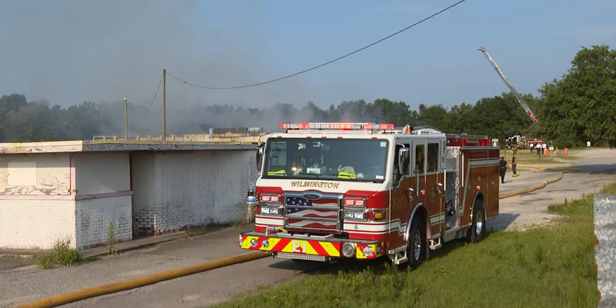 Multiple Fires Break Out in Wilmington, NC Including Blaze at Starway Flea Market and Warehouse on Carolina Beach Road