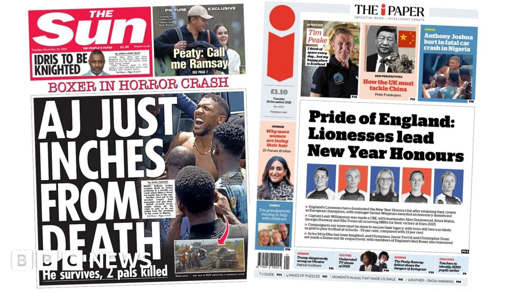 Featured image for Anthony Joshua Involved in Fatal Crash, Two Killed