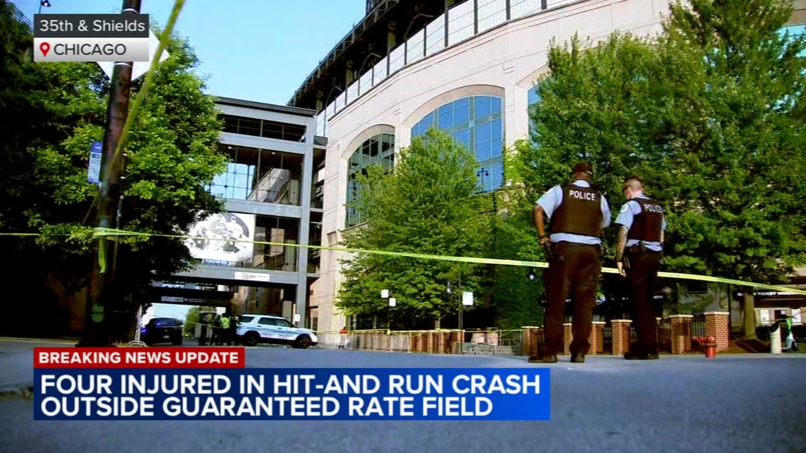 Hit-and-Run Outside Guaranteed Rate Field Injures Four, Suspect in Custody