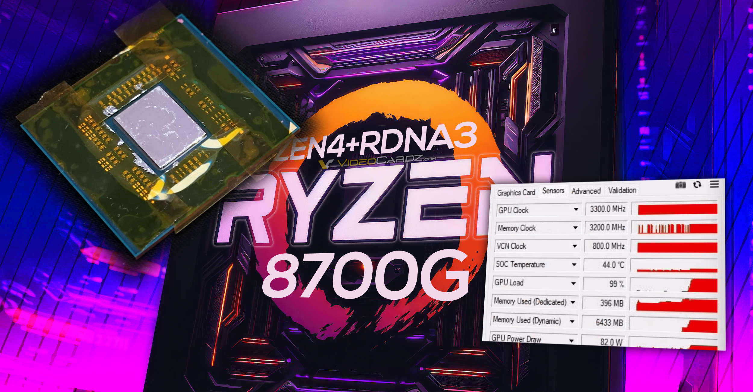 Featured image for "Record-breaking Overclocking: Ryzen 7 8700G APU Hits 3.3 GHz iGPU with Liquid Metal Cooling"