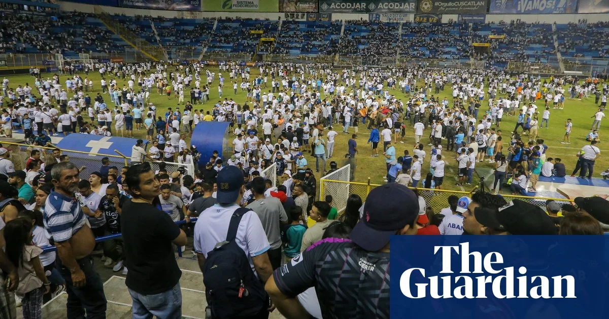 Deadly stampede at El Salvador soccer stadium claims multiple lives.