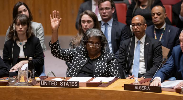 "US Veto Blocks UN Ceasefire Resolution for Gaza Conflict"