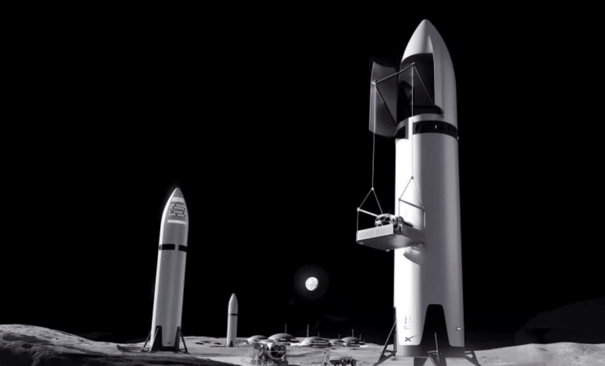 Featured image for SpaceX and Blue Origin compete to accelerate Moon missions