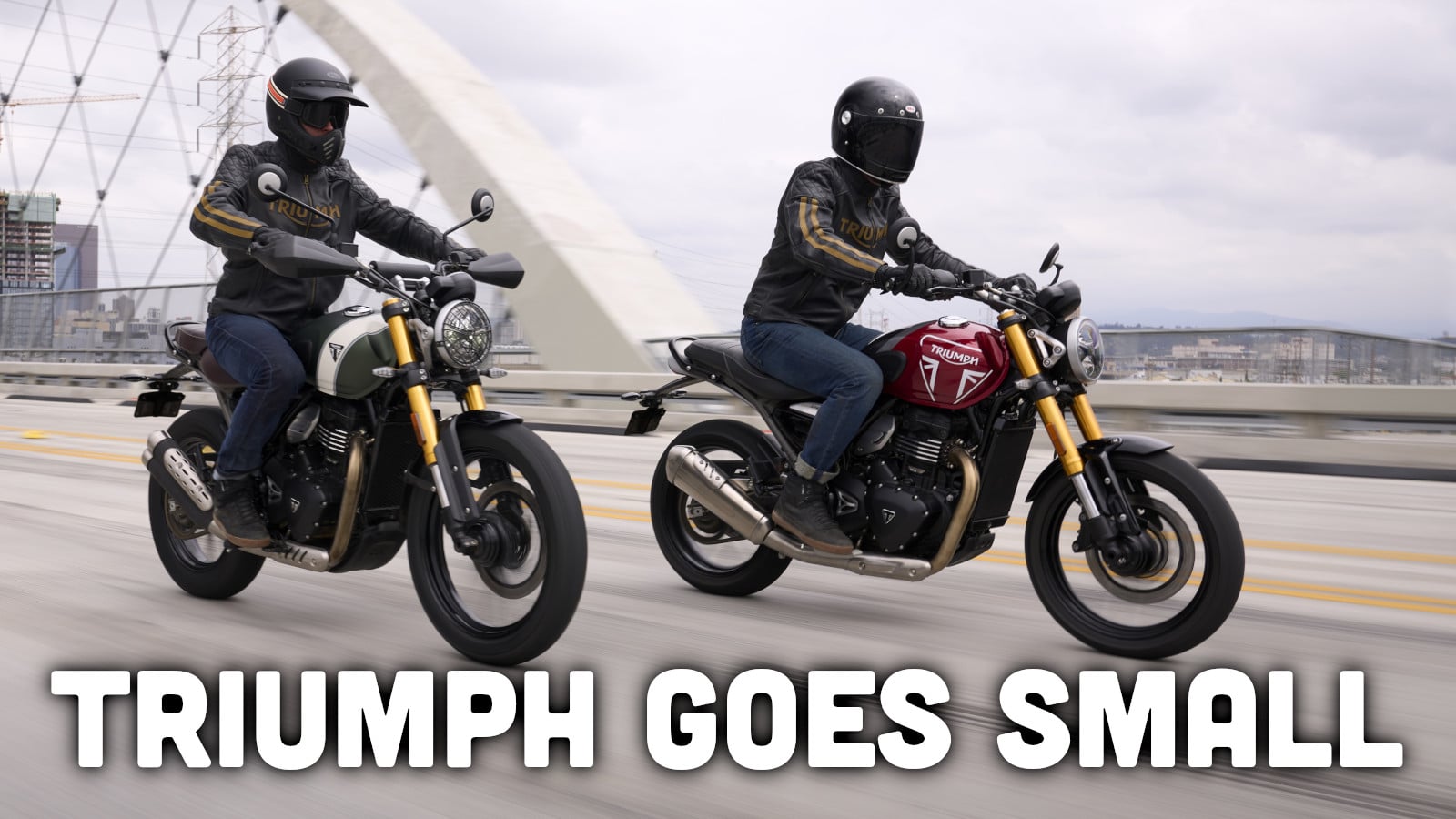 Featured image for Triumph Introduces Affordable and Stylish Speed 400 and Scrambler 400 X Motorcycles