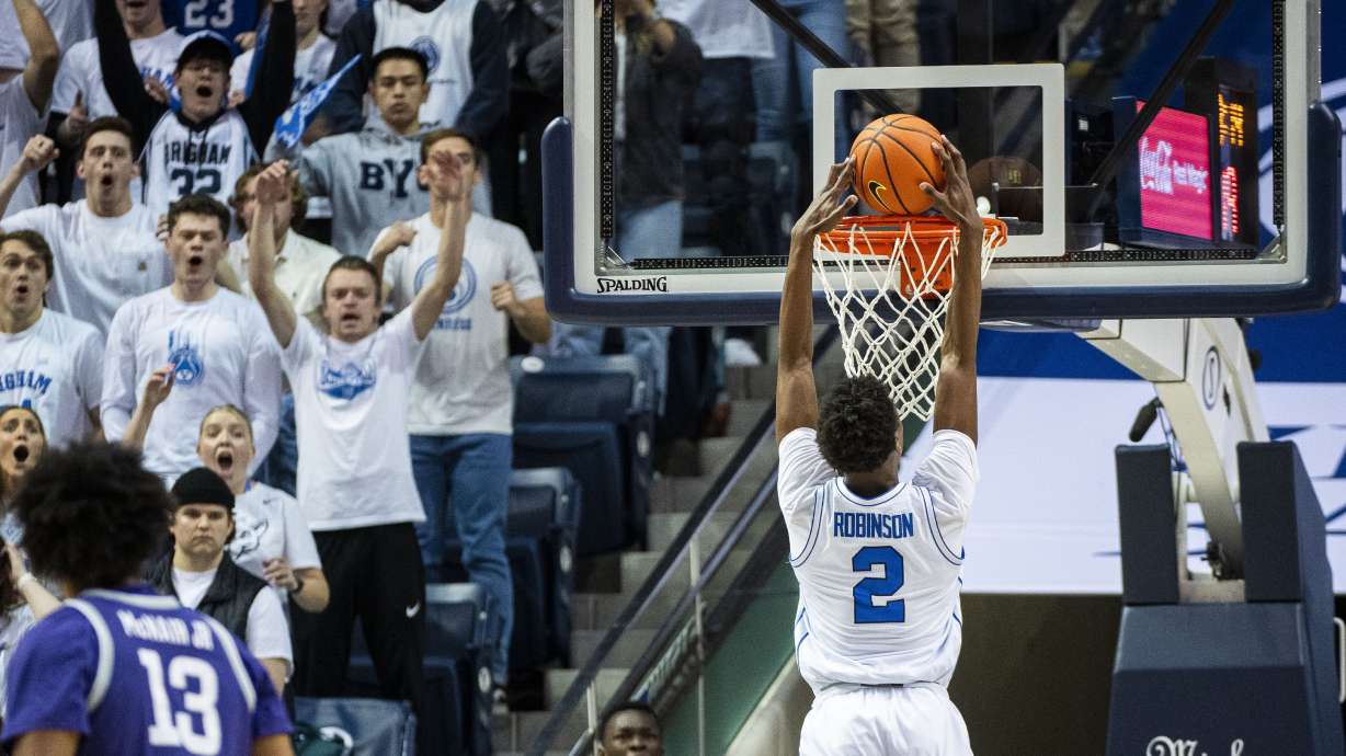 Featured image for BYU Basketball Holds Off Kansas State in 72-66 Victory