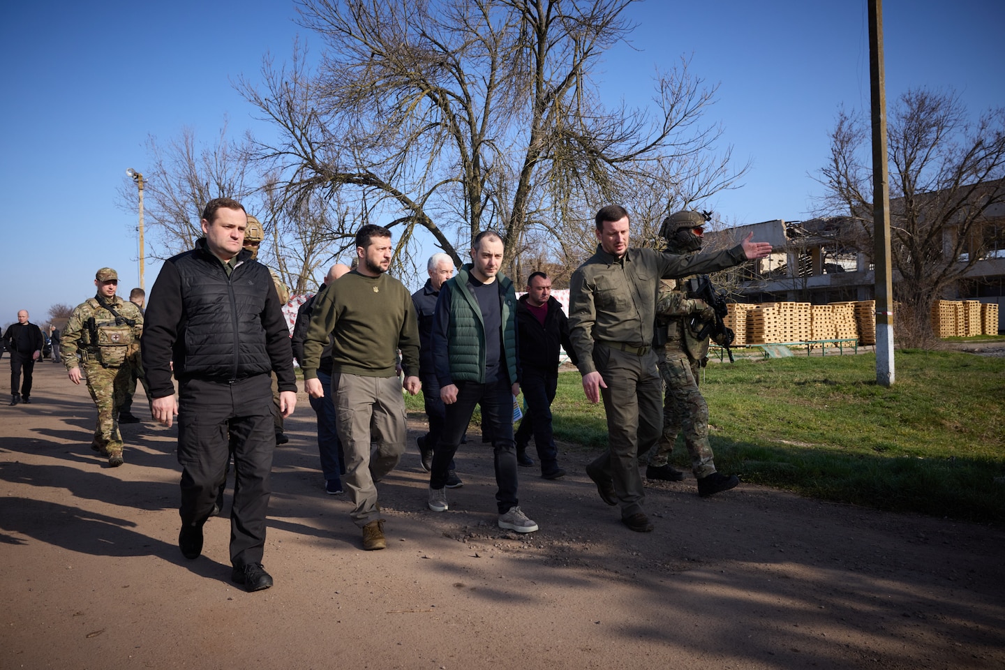 Zelensky's Tour of War-Torn Ukraine: Latest Updates.