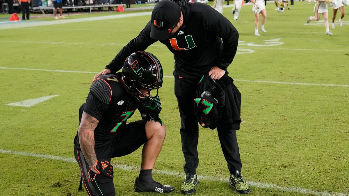 Featured image for Miami Hurricanes Suffer Devastating Loss to Georgia Tech, Mario Cristobal Under Fire