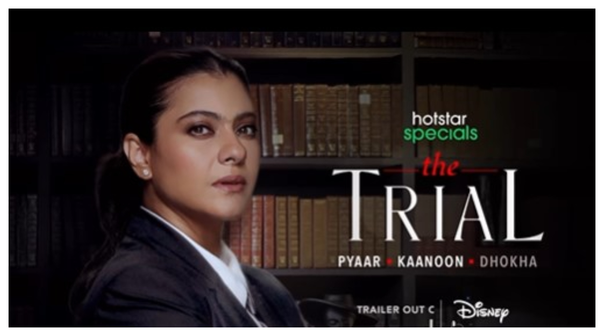 Featured image for Kajol navigates personal and professional turmoil in "The Trial" trailer.