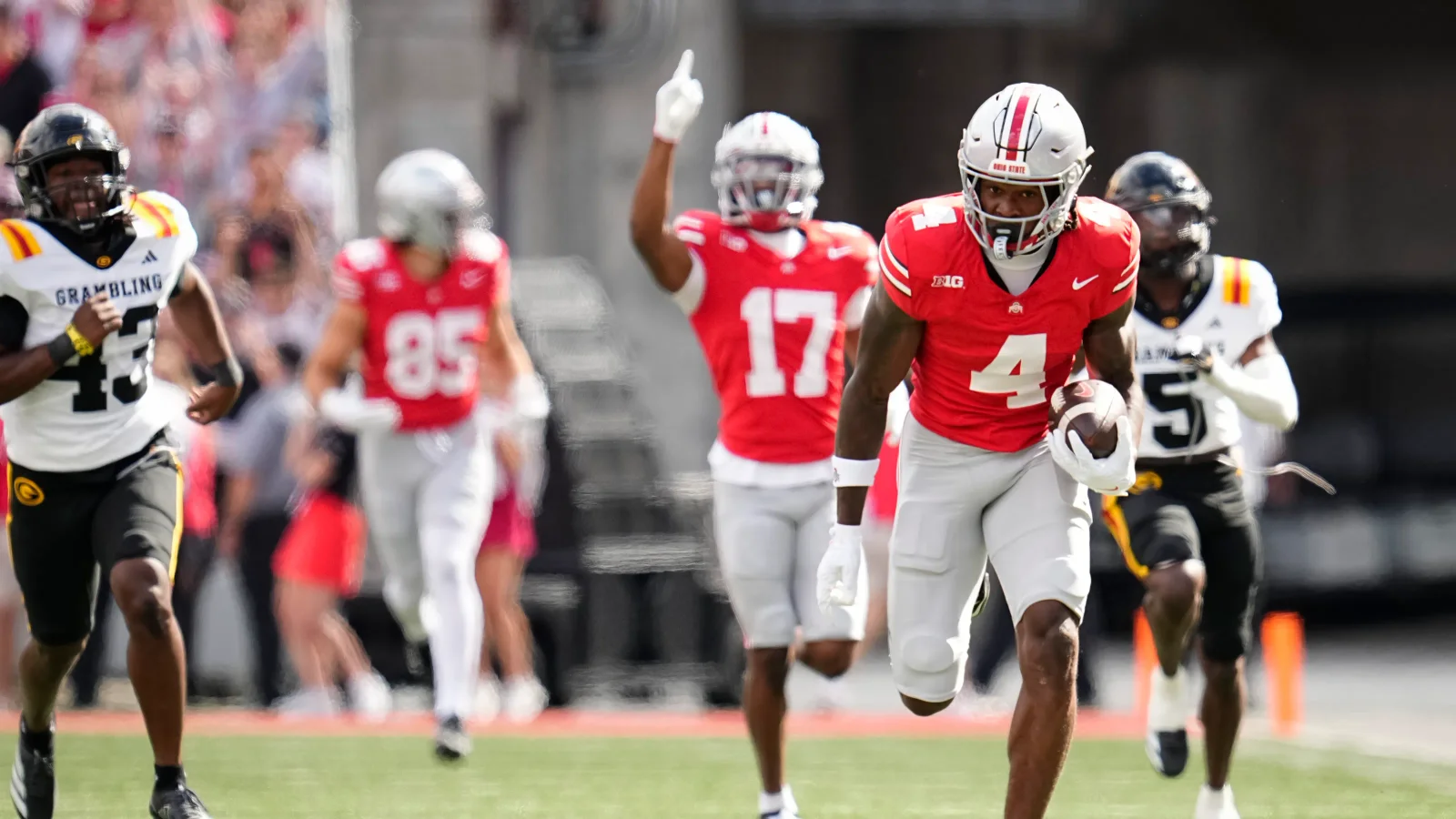 Ohio State Dominates Grambling State in Lopsided Victory